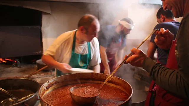 Pranzo dei bifolchi di Pietracupa