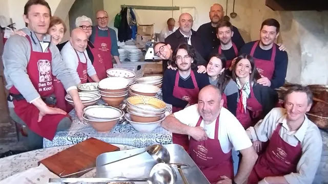 Pranzo dei bifolchi di Pietracupa