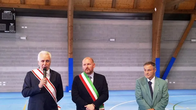 Inaugurazione palestra in via Fontazzi a Tavarnelle