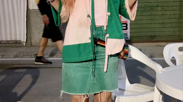 Flavia Guerra vincitrice del palio dei ciuchi