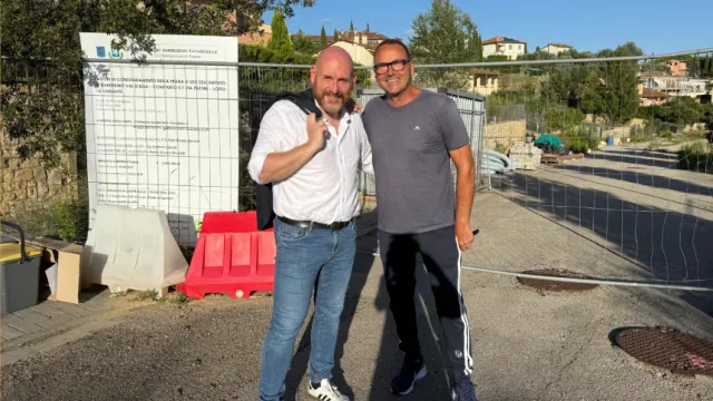 Lavori di manutenzione frane località Morrocco - Sambuca 