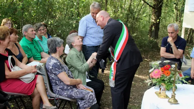 Marcella Gori ed il Sindaco David Baroncelli