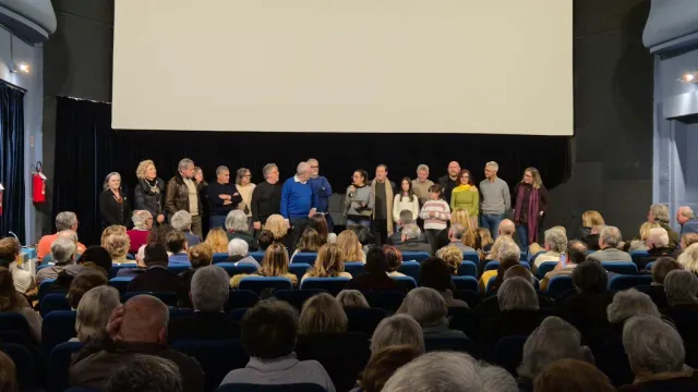 Prima proiezione Cinema Olimpia