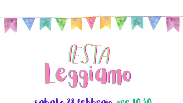 Banner Festa Leggiamo