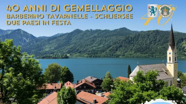 40°anniversario gemellaggio Schliersee_immagine locandina