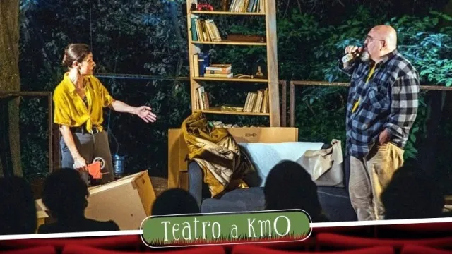Banner nel buio del bosco