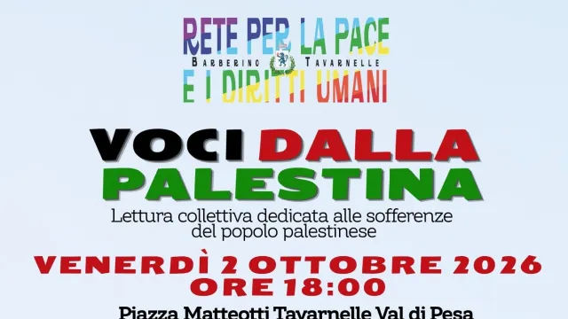 Voci dalla Palestina