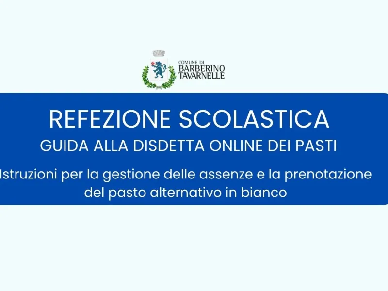 Banner refezione scolastica