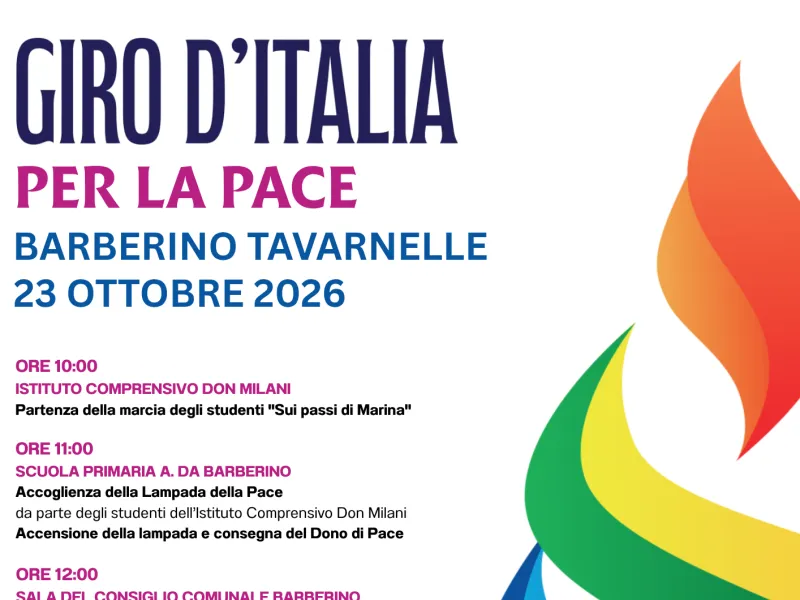 giro d'Italia per la pace.