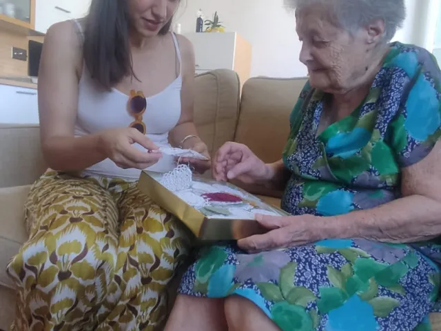 Silvia-Fedi-e-la-nonna-Tosca